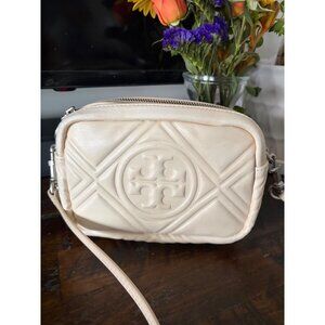 Tory Burch Perry Bombe Puffy Mini Crossbody Bag Cream